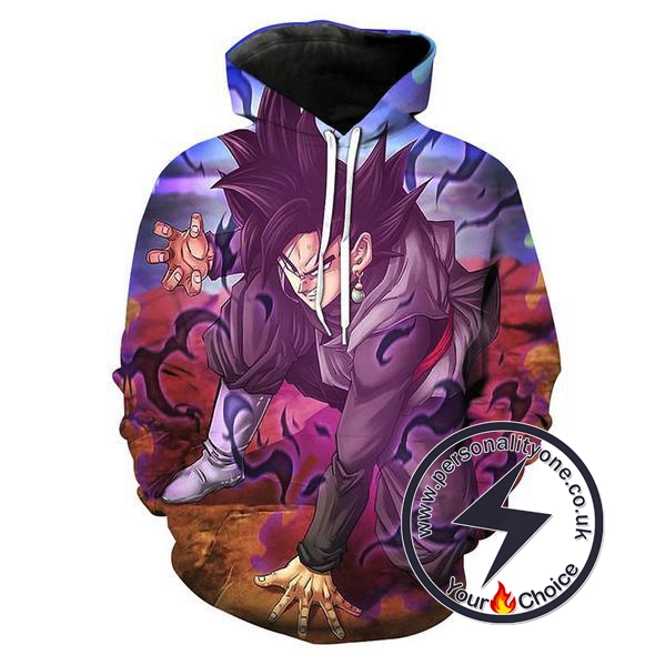 Dragon Ball Z - Black Goku 3D - Hoodies